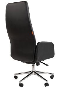 Офисное кресло CHAIRMAN 929, экокожа, черный